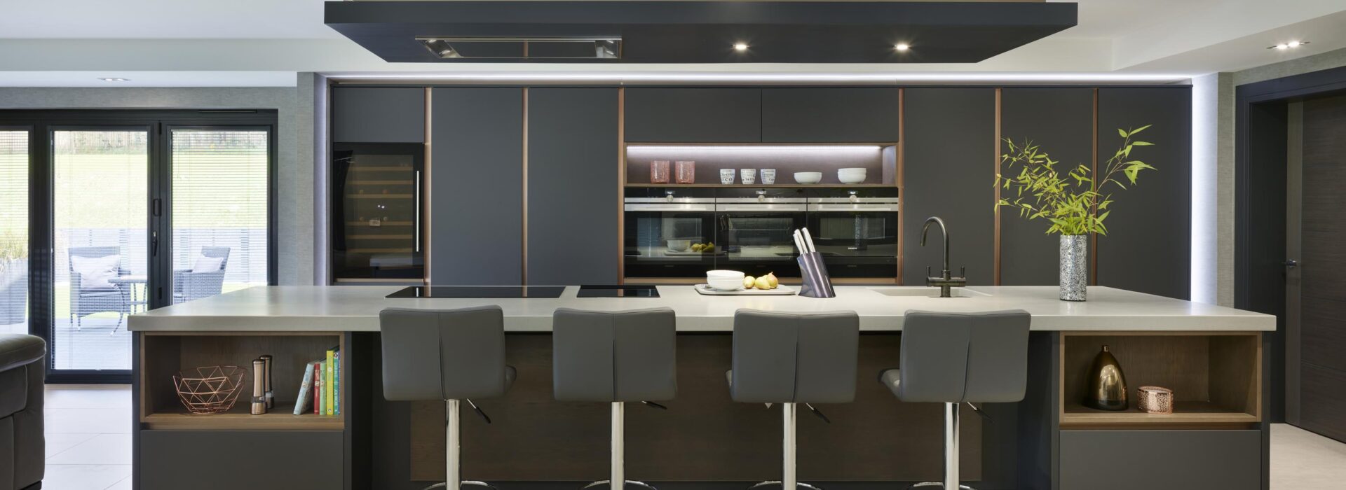 pantry walls modern kitchen storage